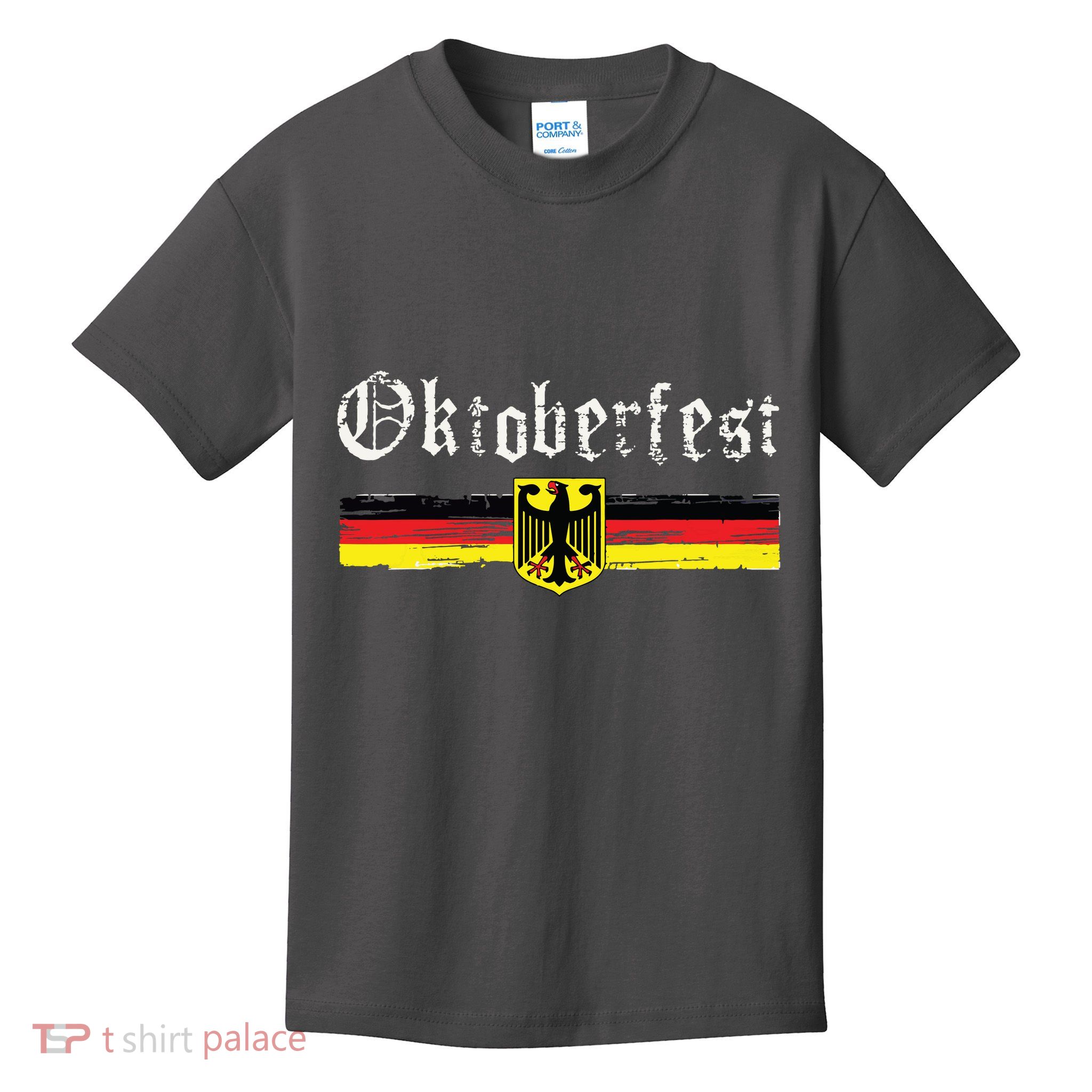 Vintage Oktoberfest Octoberfest German Drinking Festival Kids T-Shirt