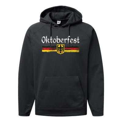 Vintage Oktoberfest Octoberfest German Drinking Festival Performance Fleece Hoodie