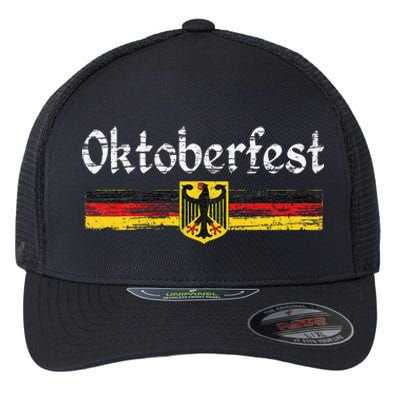 Vintage Oktoberfest Octoberfest German Drinking Festival Flexfit Unipanel Trucker Cap