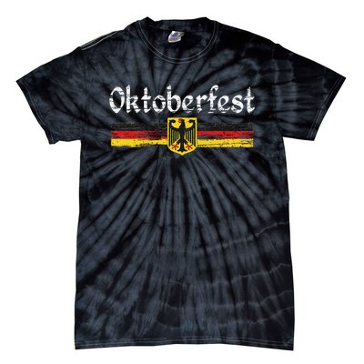 Vintage Oktoberfest Octoberfest German Drinking Festival Tie-Dye T-Shirt