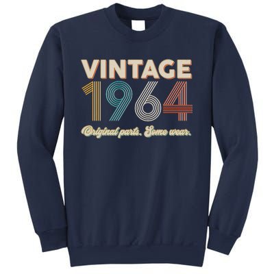 Vintage Original Parts Some Wear 1964 60th Birthday Sweatshirt