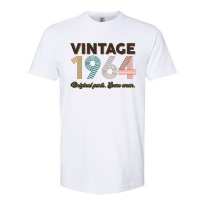 Vintage Original Parts Some Wear 1964 60th Birthday Softstyle® CVC T-Shirt