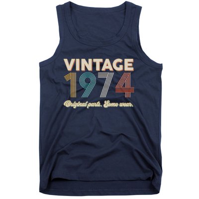 Vintage Original Parts Some Wear 1974 50th Birthday Tank Top