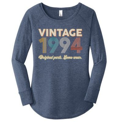 Vintage Original Parts Some Wear 1994 30th Birthday Women's Perfect Tri Tunic Long Sleeve Shirt