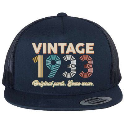 Vintage Original Parts Some Wear 1933 90th Birthday Flatbill Hat