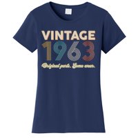 Vintage Original Parts Some Wear 1963 60th Birthday Women's T-Shirt