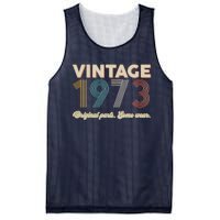 Vintage Original Parts Some Wear 1973 50th Birthday Mesh Reversible Basketball Jersey Tank