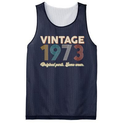 Vintage Original Parts Some Wear 1973 50th Birthday Mesh Reversible Basketball Jersey Tank