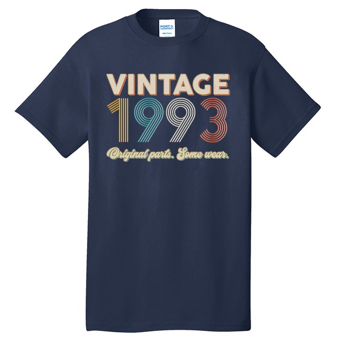 Vintage Original Parts Some Wear 1993 30th Birthday Tall T-Shirt