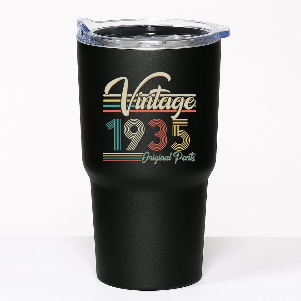 Vintage Original Parts 1935 90th Birthday Tumbler