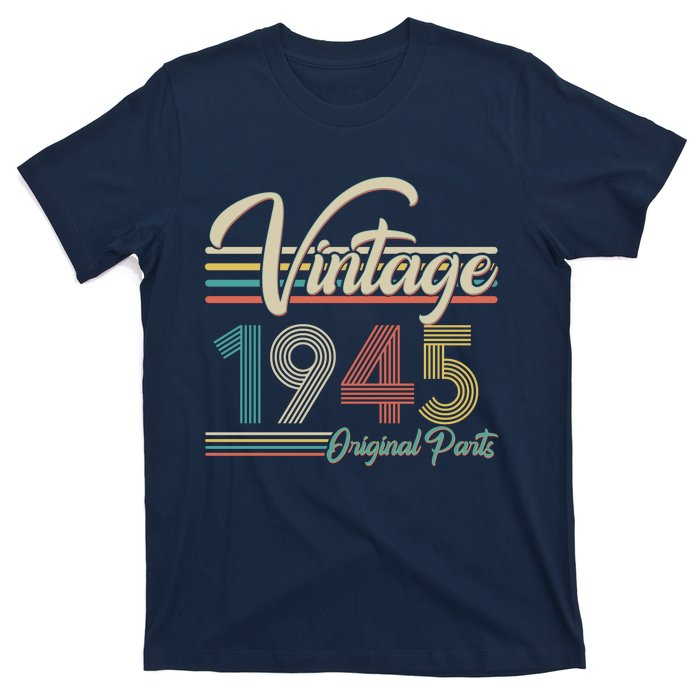 Vintage Original Parts 1945 80th Birthday T-Shirt