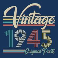 Vintage Original Parts 1945 80th Birthday Womens T-Shirt