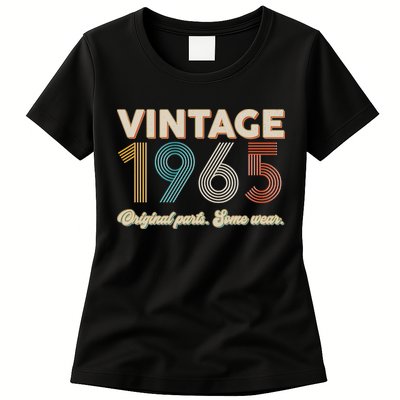 Vintage Original Parts Some Wear 1965 60th Birthday Womens T-Shirt
