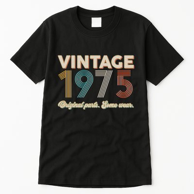 Vintage Original Parts Some Wear 1975 50th Birthday Tall T-Shirt