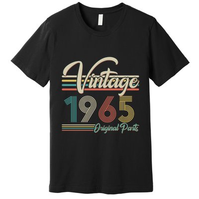 Vintage Original Parts 1965 60th Birthday Premium T-Shirt