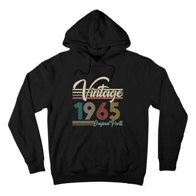 Vintage Original Parts 1965 60th Birthday Tall Hoodie