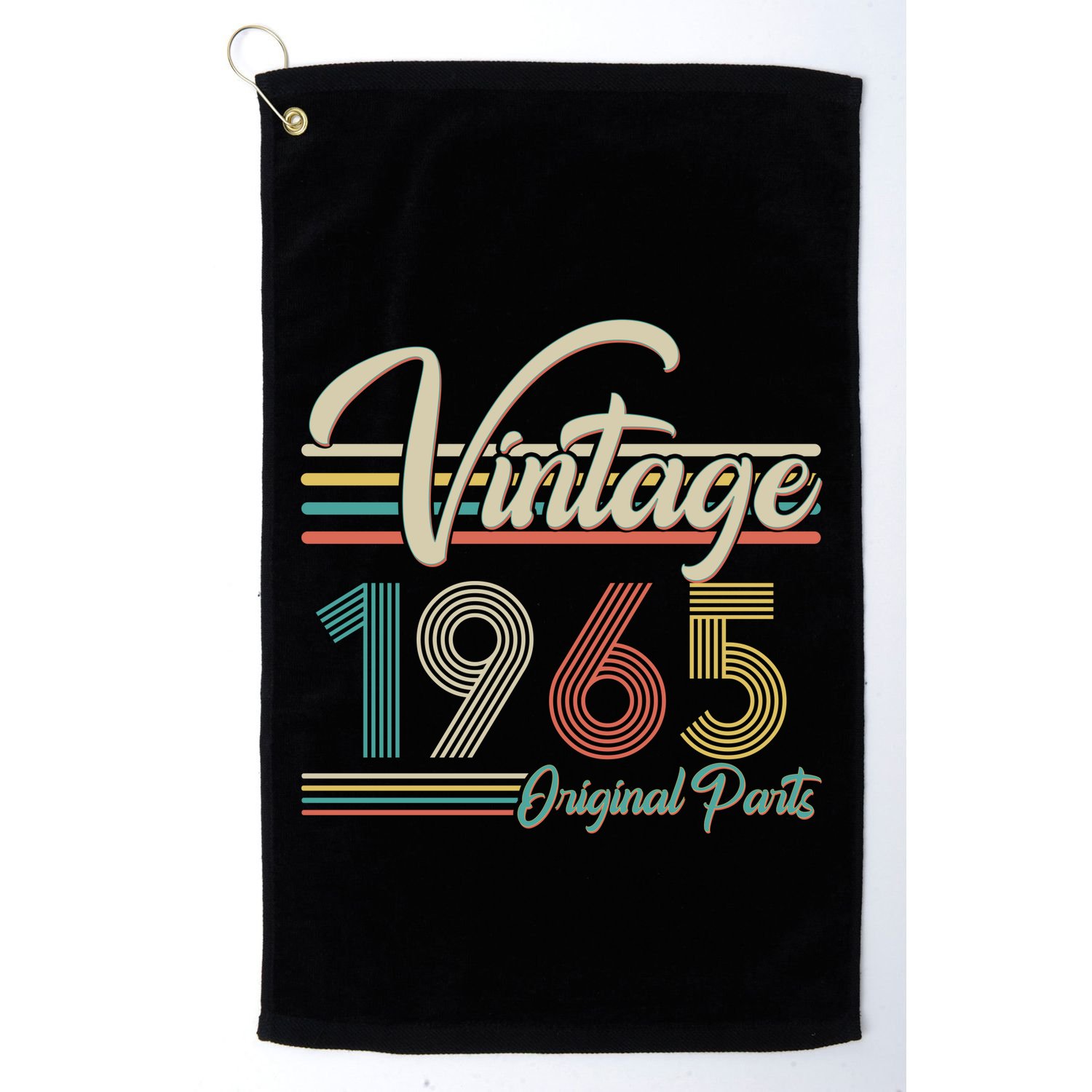 Vintage Original Parts 1965 60th Birthday Golf Towel