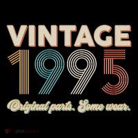 Vintage Original Parts Some Wear 1995 30th Birthday Tall T-Shirt