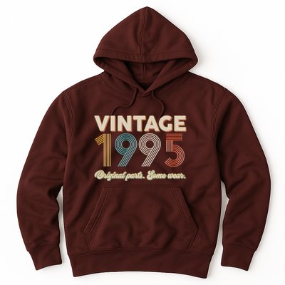 Vintage Original Parts Some Wear 1995 30th Birthday Hoodie