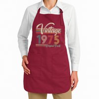 Vintage Original Parts 1975 50th Birthday Apron