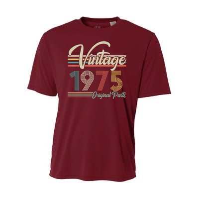 Vintage Original Parts 1975 50th Birthday Youth Performance Sprint T-Shirt