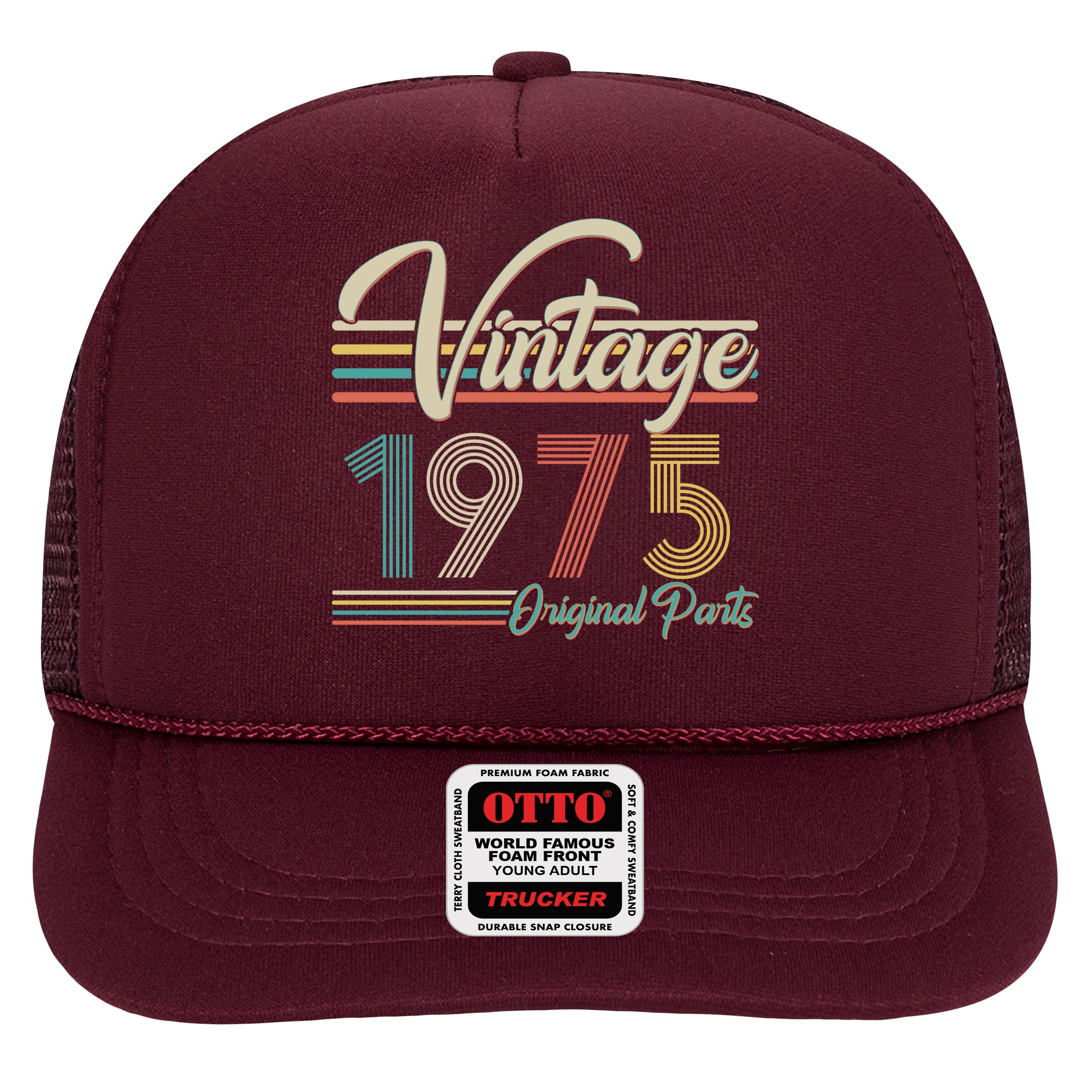 Vintage Original Parts 1975 50th Birthday Hat