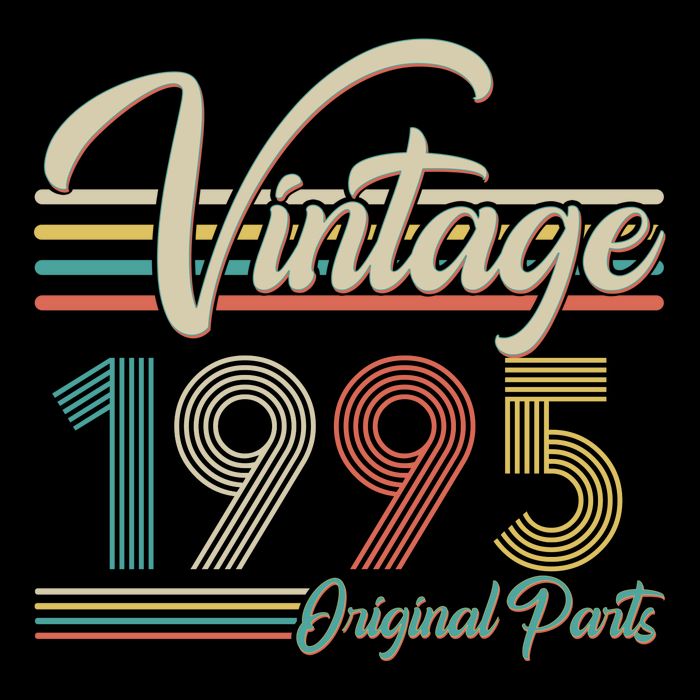 Vintage Original Parts 1995 30th Birthday Backpack