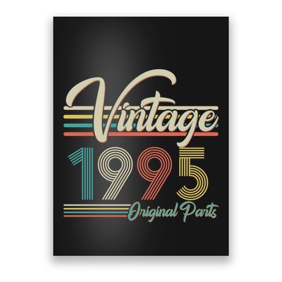 Vintage Original Parts 1995 30th Birthday Poster