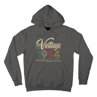 Vintage Original Parts 1924 100th Birthday Hoodie