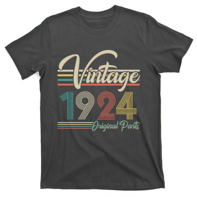 Vintage Original Parts 1924 100th Birthday T-Shirt