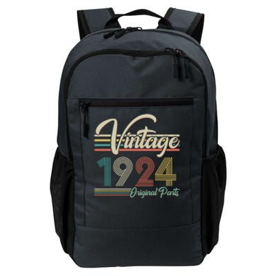 Vintage Original Parts 1924 100th Birthday Daily Commute Backpack