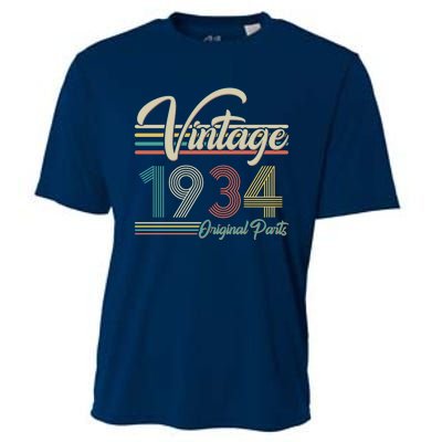 Vintage Original Parts 1934 90th Birthday Cooling Performance Crew T-Shirt