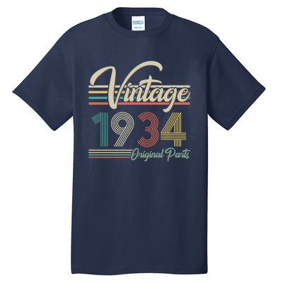 Vintage Original Parts 1934 90th Birthday Tall T-Shirt