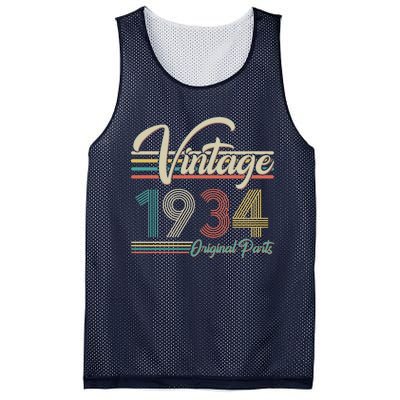 Vintage Original Parts 1934 90th Birthday Mesh Reversible Basketball Jersey Tank