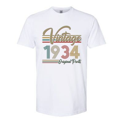 Vintage Original Parts 1934 90th Birthday Softstyle CVC T-Shirt