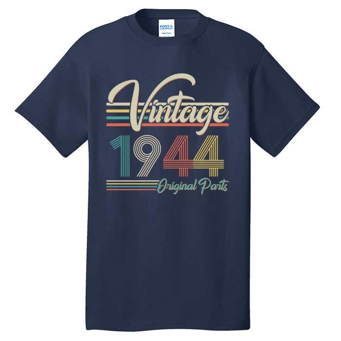 Vintage Original Parts 1944 80th Birthday Tall T-Shirt