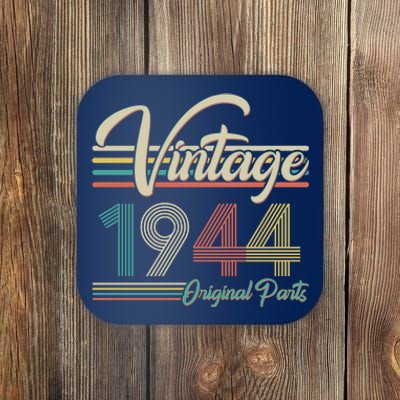 Vintage Original Parts 1944 80th Birthday Coaster