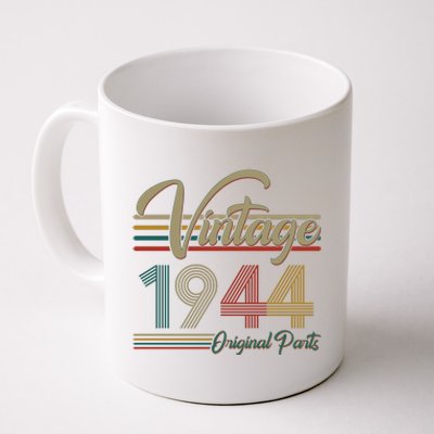 Vintage Original Parts 1944 80th Birthday Coffee Mug