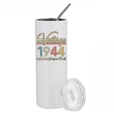 Vintage Original Parts 1944 80th Birthday Stainless Steel Tumbler