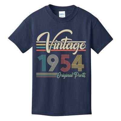 Vintage Original Parts 1954 70th Birthday Kids T-Shirt