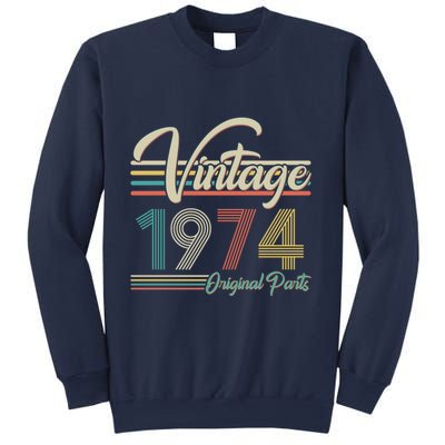 Vintage Original Parts 1974 50th Birthday Sweatshirt