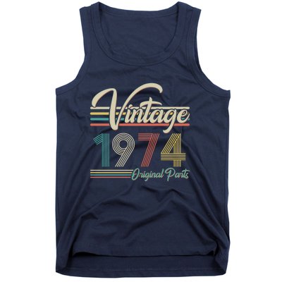 Vintage Original Parts 1974 50th Birthday Tank Top