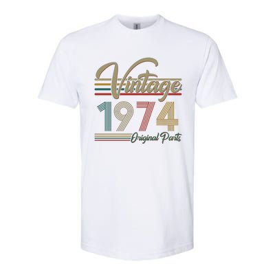 Vintage Original Parts 1974 50th Birthday Softstyle® CVC T-Shirt