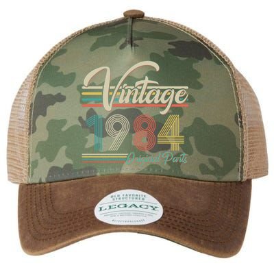 Vintage Original Parts 1984 40th Birthday Legacy Tie Dye Trucker Hat