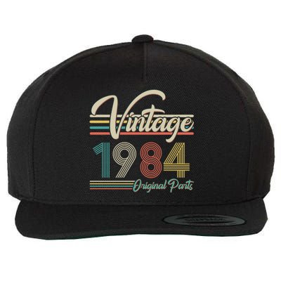 Vintage Original Parts 1984 40th Birthday Wool Snapback Cap