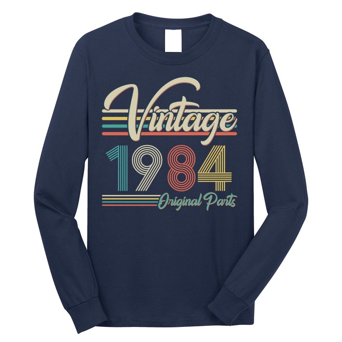 Vintage Original Parts 1984 40th Birthday Long Sleeve Shirt