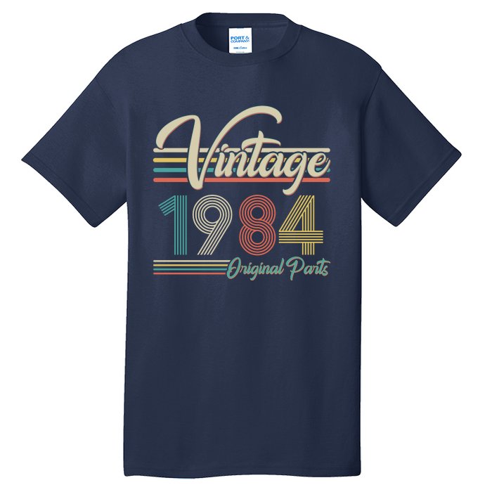 Vintage Original Parts 1984 40th Birthday Tall T-Shirt