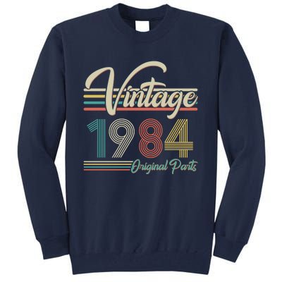 Vintage Original Parts 1984 40th Birthday Tall Sweatshirt