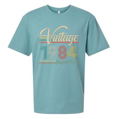 Vintage Original Parts 1984 40th Birthday Sueded Cloud Jersey T-Shirt