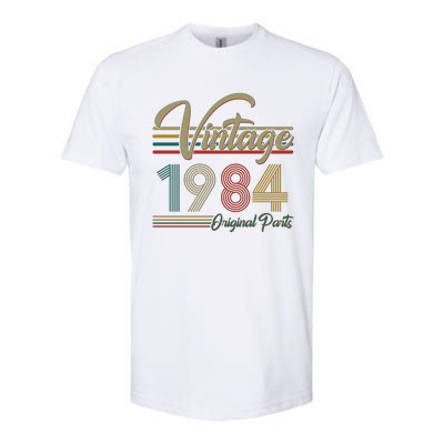 Vintage Original Parts 1984 40th Birthday Softstyle CVC T-Shirt